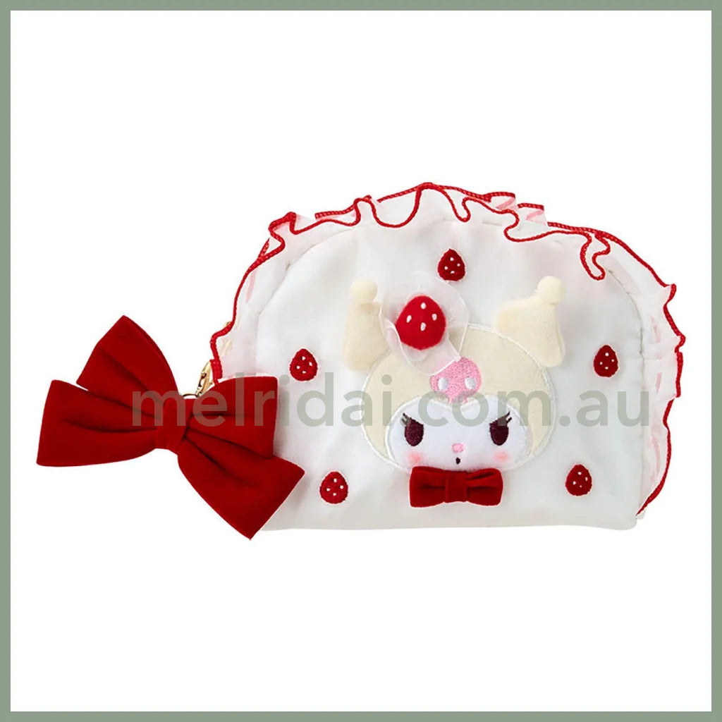 Sanrio | Kuromi Pouch Accessory Case Gift 14×6×11Cm (Shortcake)