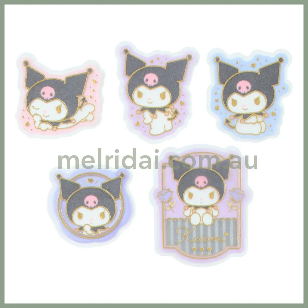 SANRIO | Kuromi Sticker Set 9.5×0.2×8.5cm