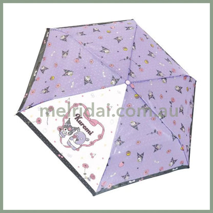 Sanrio | Kuromi Umbrella 53Cm 日本三丽鸥 库洛米折叠伞 雨伞