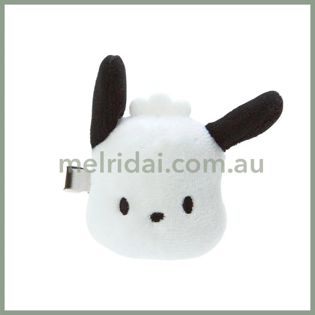 Sanriomascot Hair Clip Pochacco (Checkered Pattern)