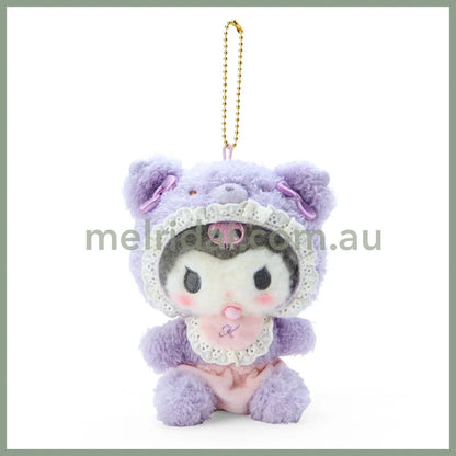 Sanrio | Mascot Holder 11×7×13.5Cm (Latte Kuma Baby) // (Baby) Kuromi