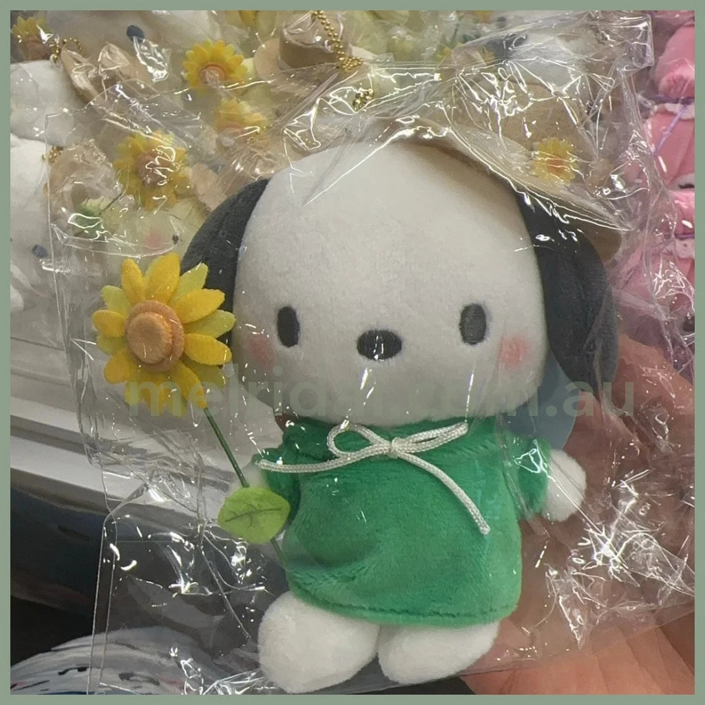 Sanrio | Mascot Holder Keychain 10Cm Approx. 日本三丽鸥 玩偶挂件/包挂/钥匙链（春游系列） 帕恰狗Pochacco