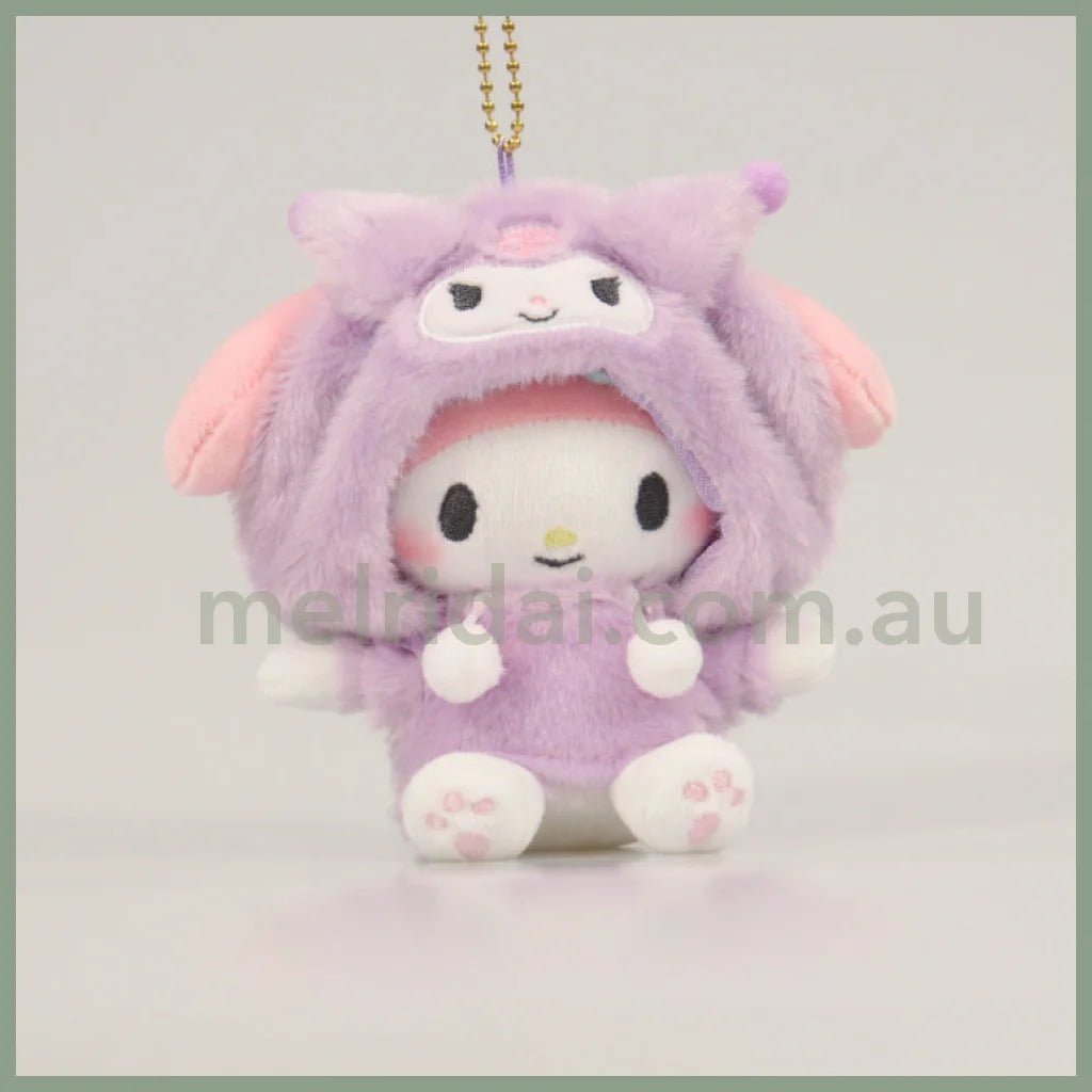 Sanrio | Mascot Holder Keychain (Friend’s Hoodie) Approx.10Cm 日本三丽鸥