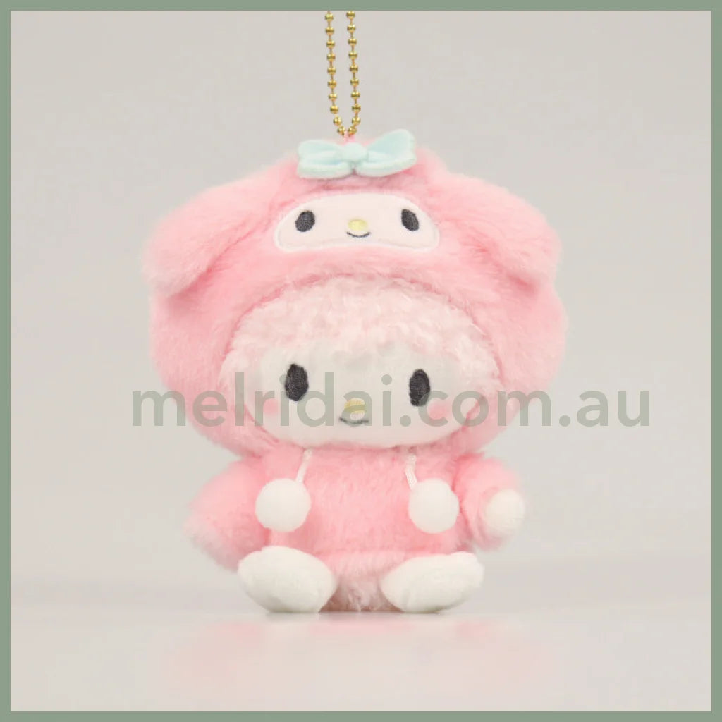 Sanrio | Mascot Holder Keychain (Friend’s Hoodie) Approx.10Cm 日本三丽鸥