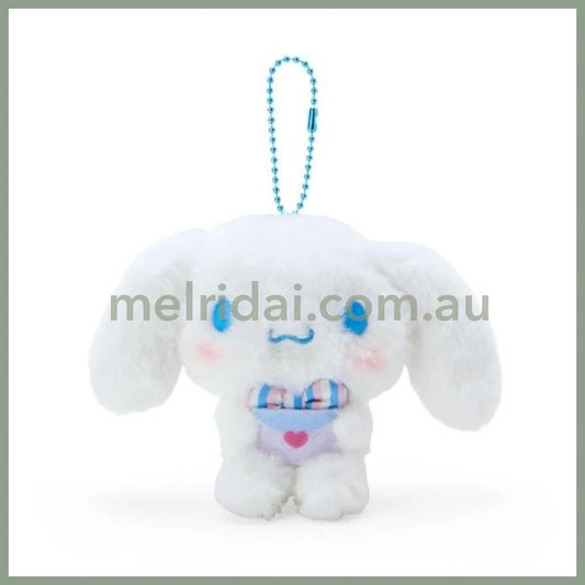 Sanrio | Mascot Holder Letter Cinnamoroll 14.5 X 5.8 10.0 Cm (Otegami) 日本三丽鸥 玉桂狗毛绒玩偶挂件/包挂 耳朵可动（情书系列）