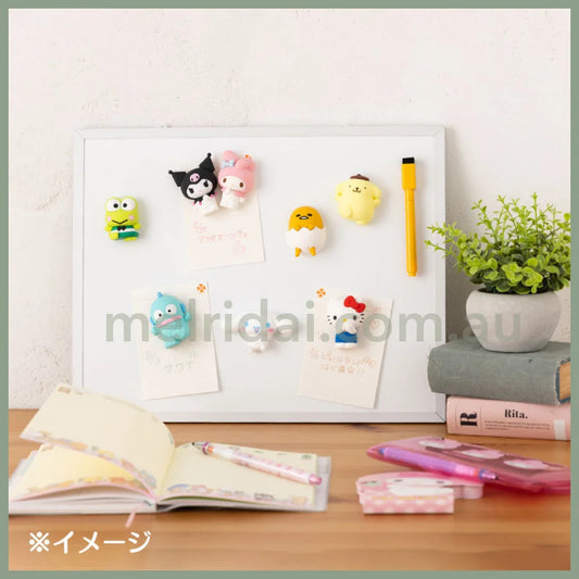 Sanrio | Mascot Magnet 3.6×2×4.8Cm 日本三丽鸥 3D立体造型磁铁/冰箱贴