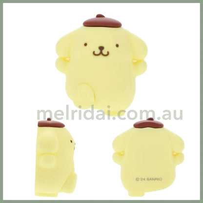 Sanrio | Mascot Magnet 3.6×2×4.8Cm 日本三丽鸥 3D立体造型磁铁/冰箱贴 布丁狗Pom Pom Purin