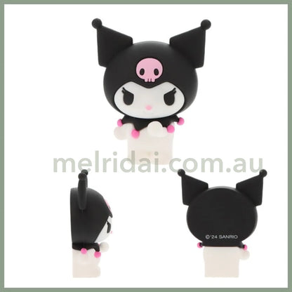 Sanrio | Mascot Magnet 3.6×2×4.8Cm 日本三丽鸥 3D立体造型磁铁/冰箱贴 库洛米Kuromi