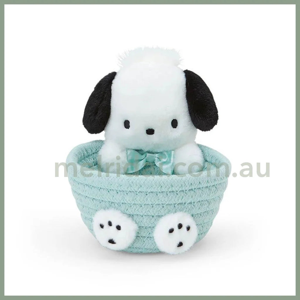 Sanrio | Mascot Rope Basket S Storage 12.0 X 11.0 10.7Cm 帕恰狗Pochacco