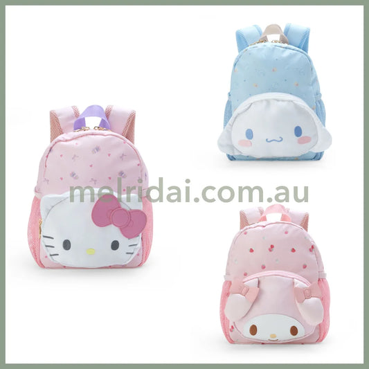 Sanrio | Mini Backpack Ss 18×10×24Cm 日本三丽鸥 儿童书包/双肩包 防水透气