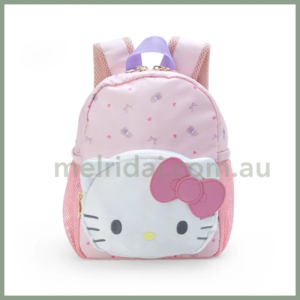 Sanrio | Mini Backpack Ss 18×10×24Cm 日本三丽鸥 儿童书包/双肩包 防水透气 凯蒂猫Hello Kitty