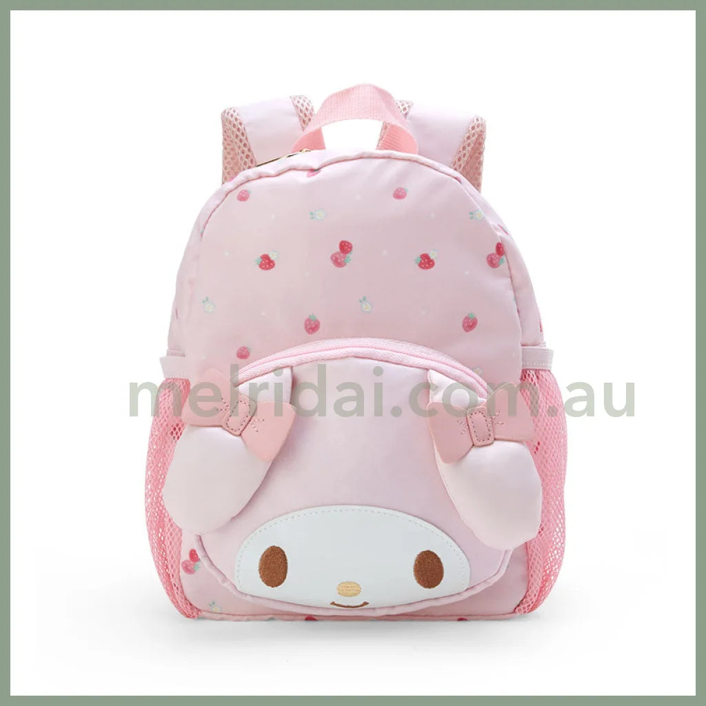 Sanrio | Mini Backpack Ss 18×10×24Cm 日本三丽鸥 儿童书包/双肩包 防水透气 美乐蒂My Melody