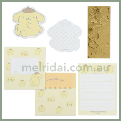 Sanrio | Mini Letter Set ++ 10 Pom Purin