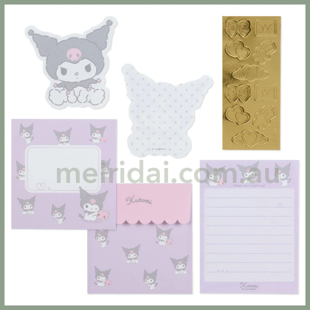 Sanrio | Mini Letter Set ++ 10 Kuromi