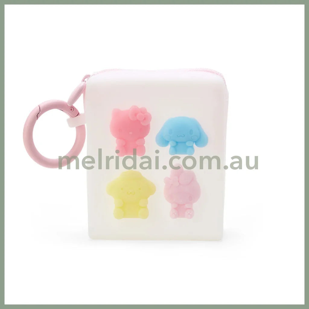 Sanrio | Mini Pouch 7×3×8.5Cm (Gummy Candy) 日本三丽鸥 迷你小包/收纳包挂件/零钱包（软糖风）