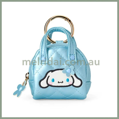 SANRIO | Mini Quilt Mini Pouch Keychain 7×10.7×3cm (Cinnamoroll)