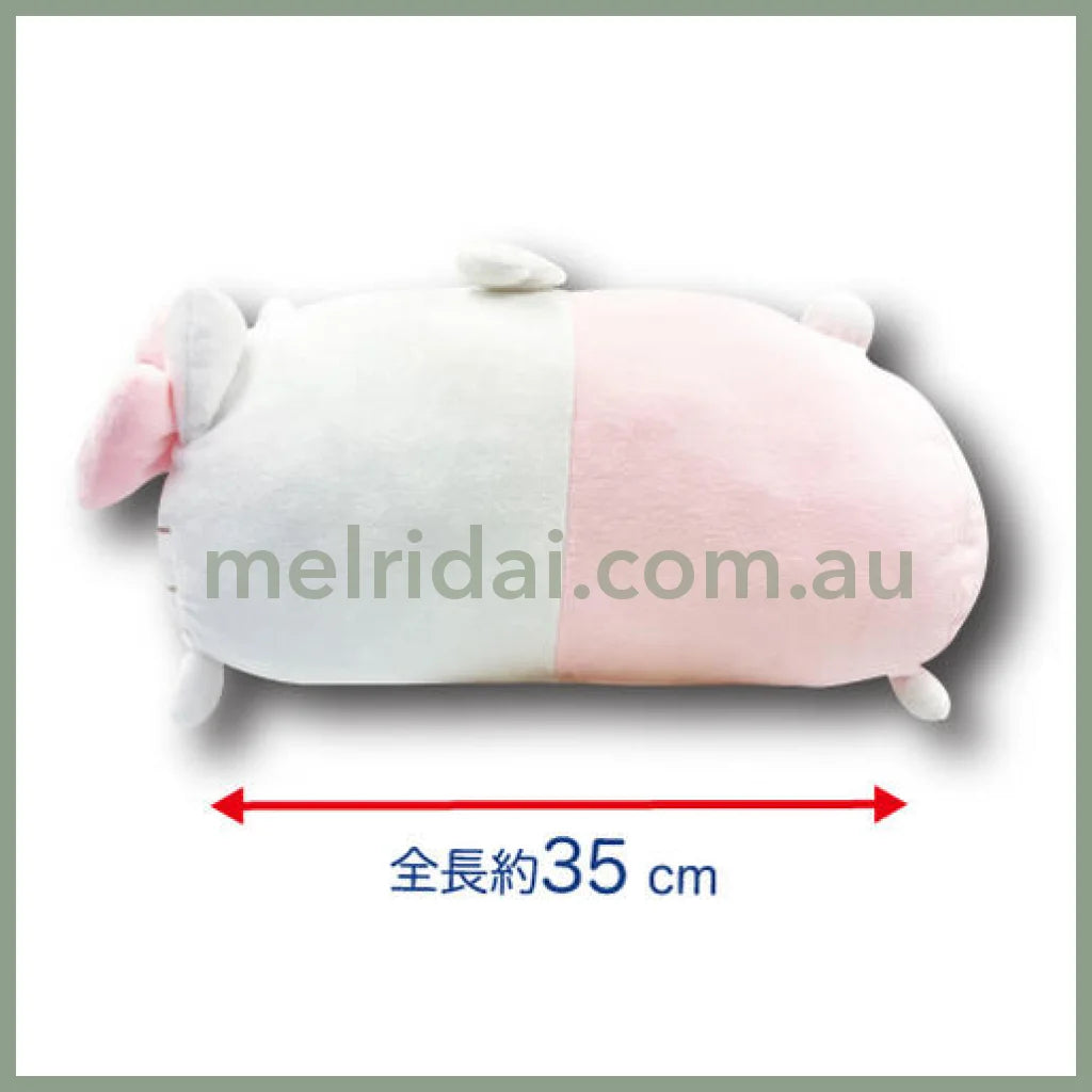 Sanrio | Mochi Plush Toy 35Cm (Angel Baby) 日本三丽鸥 软乎乎趴趴毛绒玩偶/小抱枕