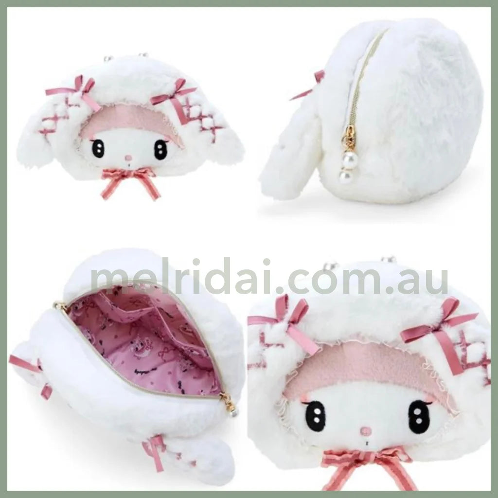 Sanrio | Moonlit Night Melokuro Fluffy Mascot Pouch /