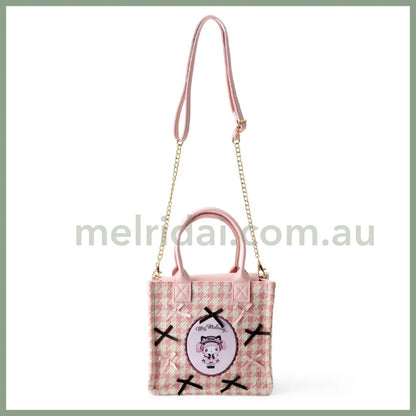 Sanrio | My Melody 2-Way Mini Tote Bag/Shoulder Bag/Handbag 21×10×19Cm (Dream Ribbon)