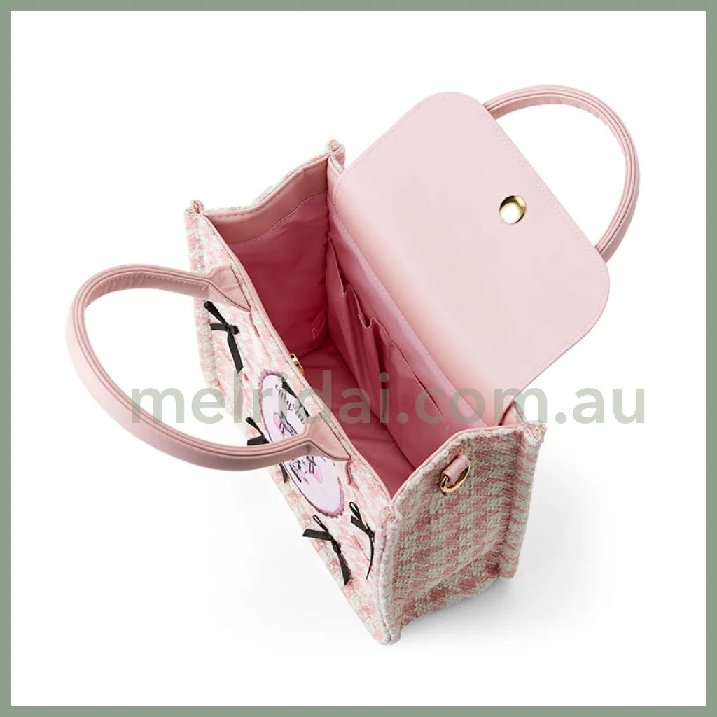 Sanrio | My Melody 2-Way Mini Tote Bag/Shoulder Bag/Handbag 21×10×19Cm (Dream Ribbon)