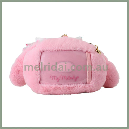 Sanrio | My Melody Face-Shaped Pass Case 16 X 12 4Cm (Dolly Rose)