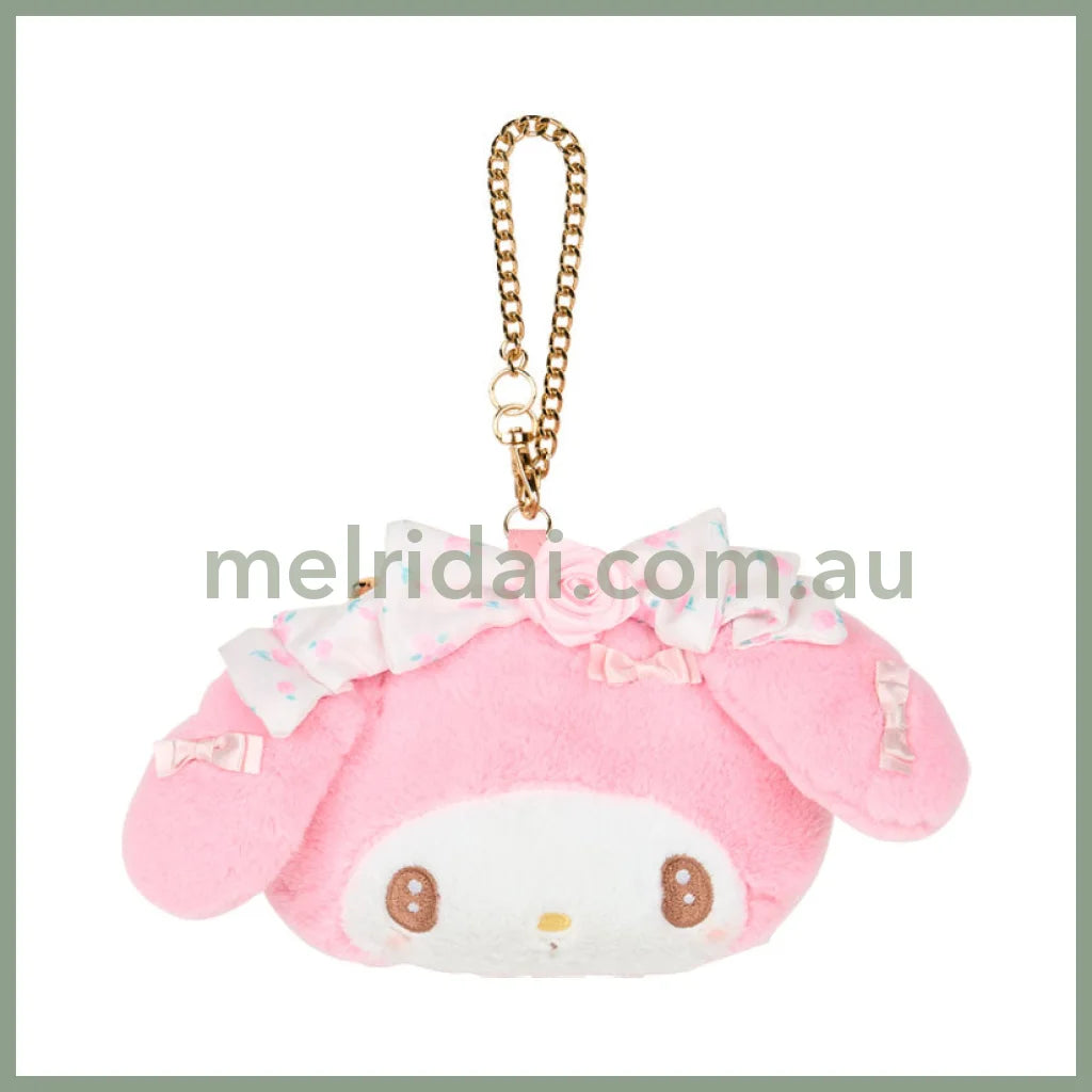 Sanrio | My Melody Face-Shaped Pass Case 16 X 12 4Cm (Dolly Rose)