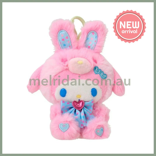 SANRIO | My Melody Plush Mascot Holder Plush Keychain 14×9×16cm (Spring Rabbit)