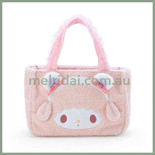 Sanrio | My Sweet Face-Shaped Handbag 28×13×20Cm (My Little Treasure) 日本三丽鸥