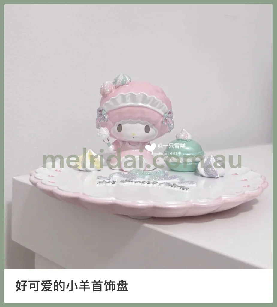 Sanrio | My Sweet Piano Accessory Tray (Meringue Party) 10.8×10.8×5.5Cm /