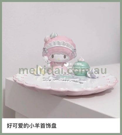 Sanrio | My Sweet Piano Accessory Tray (Meringue Party) 10.8×10.8×5.5Cm /