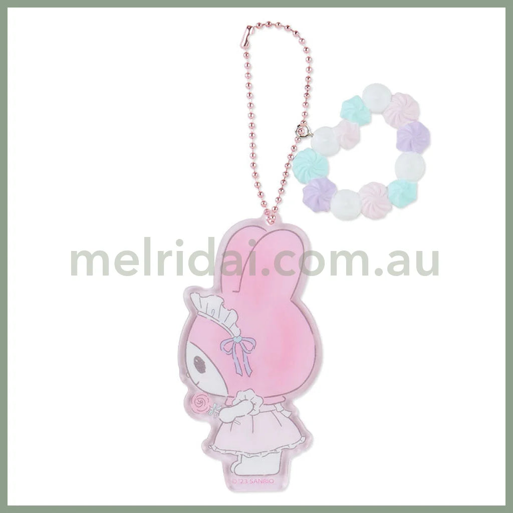 Sanrio | My Sweet Piano Acrylic Keychain Blind Box 10×0.3×12Cm (Meringue Party)