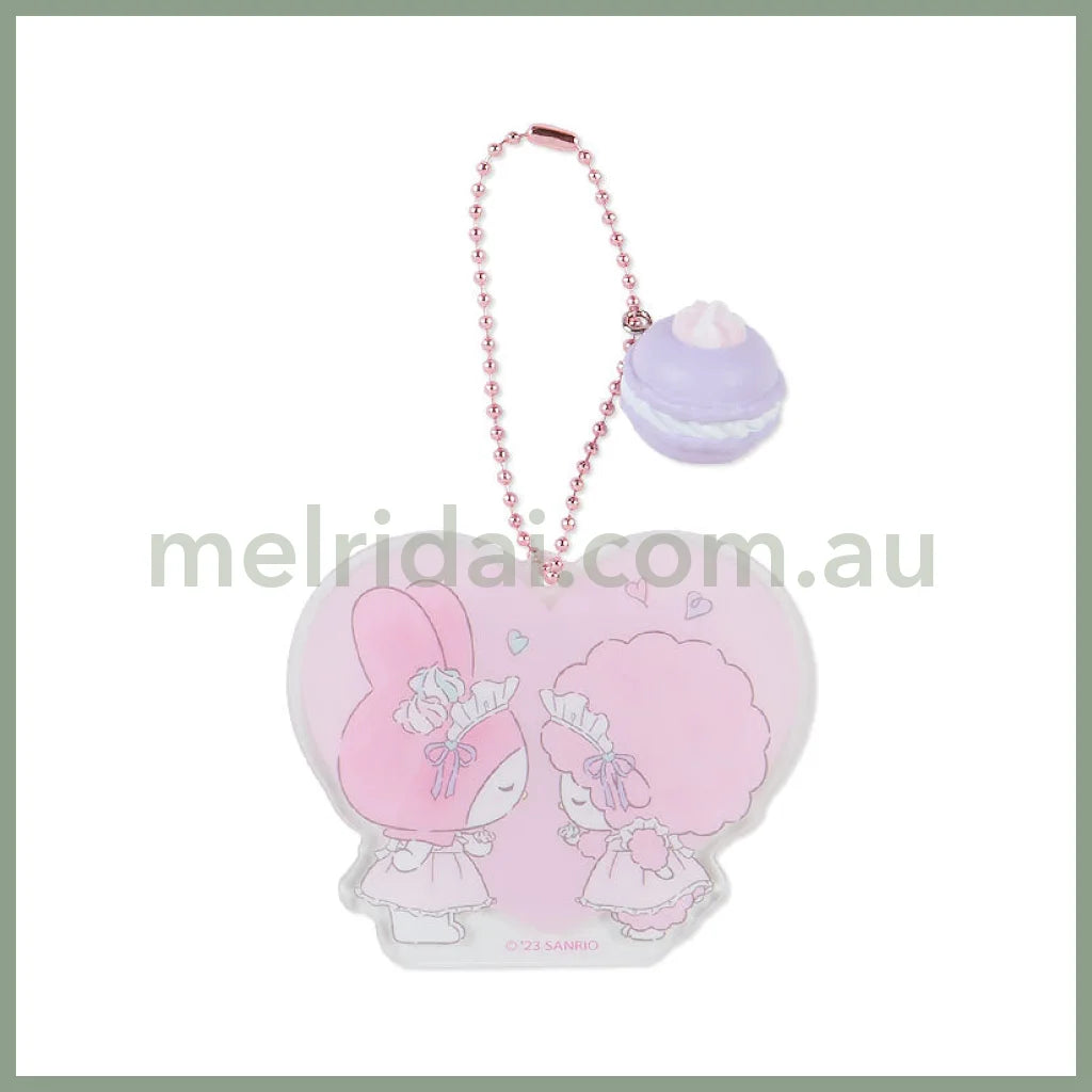 Sanrio | My Sweet Piano Acrylic Keychain Blind Box 10×0.3×12Cm (Meringue Party)