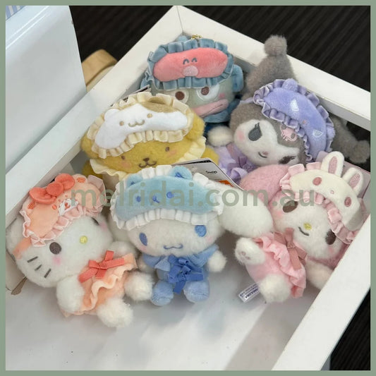 Sanrio | Nakayoshi Pajama Mascot Holder Plush Keychain 12×9.5×14.5Cm