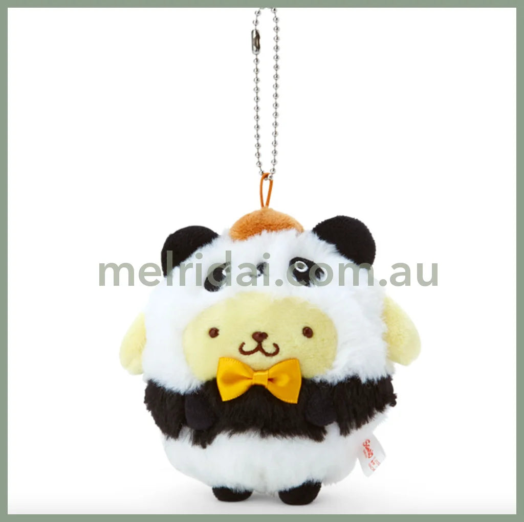 Sanriopanda Plush Keychain Sanrio Gift Gate Limited 10Cm