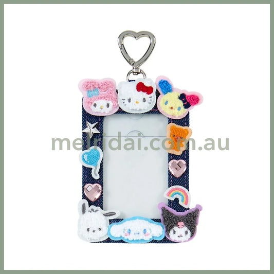 Sanrio | Pass & Card Case Holder 9.5×0.8×12.5Cm (Denim Patch)