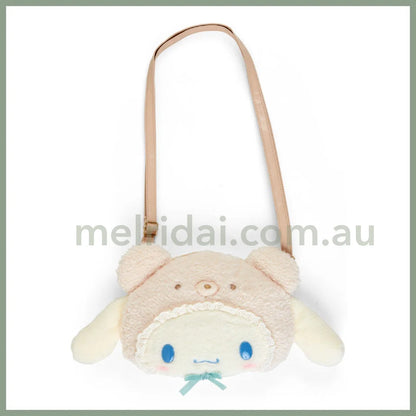 Sanrio | Plush 2Way Shoulder Bag (Latte Kuma Baby) // (Baby) Cinnamoroll