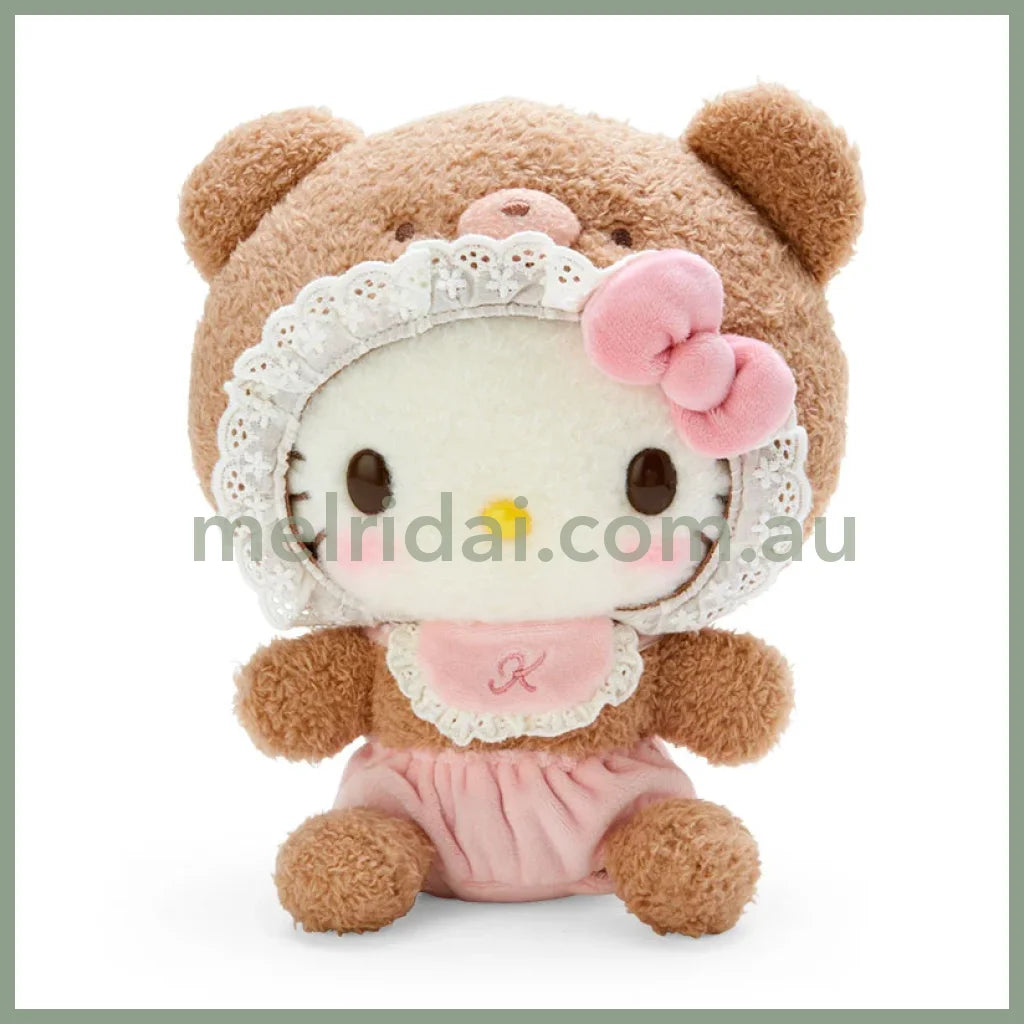 Sanrio | Plush Doll 20×11×19Cm (Latte Kuma Baby) / (Baby) Hello Kitty