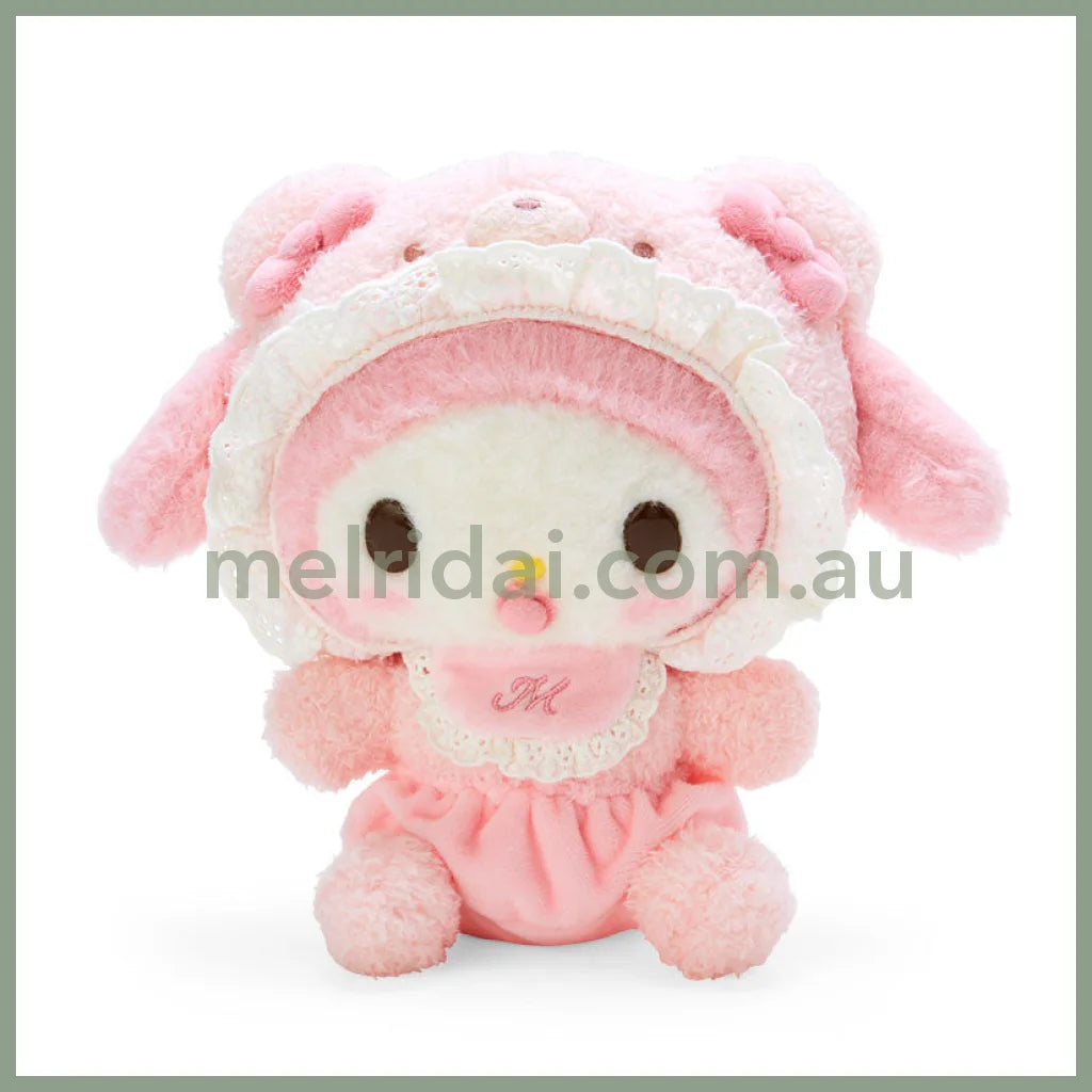 Sanrio | Plush Doll 20×11×19Cm (Latte Kuma Baby) / (Baby) My Melody