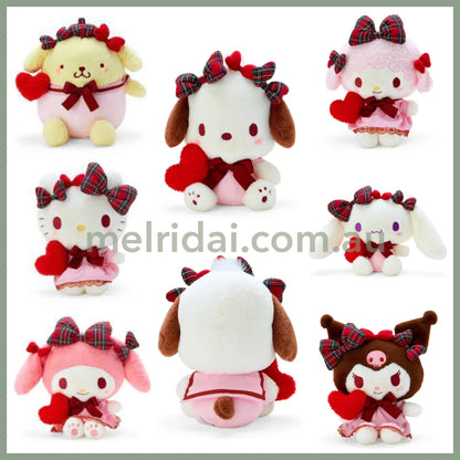 Sanrio | Plush Doll Approx.22Cm (Ribbon Love) 日本三丽鸥 毛绒玩偶公仔（蝴蝶结爱心）