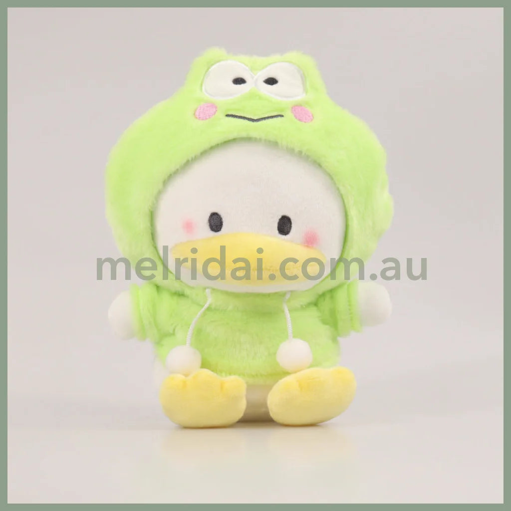 Sanrio | Plush Doll (Friend’s Hoodie) Approx.20Cm 日本三丽鸥 毛绒公仔/玩偶 (卫衣帽衫系列) 贝壳鸭 Pekkle