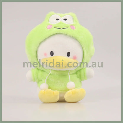 Sanrio | Plush Doll (Friend’s Hoodie) Approx.20Cm 日本三丽鸥 毛绒公仔/玩偶 (卫衣帽衫系列) 贝壳鸭 Pekkle