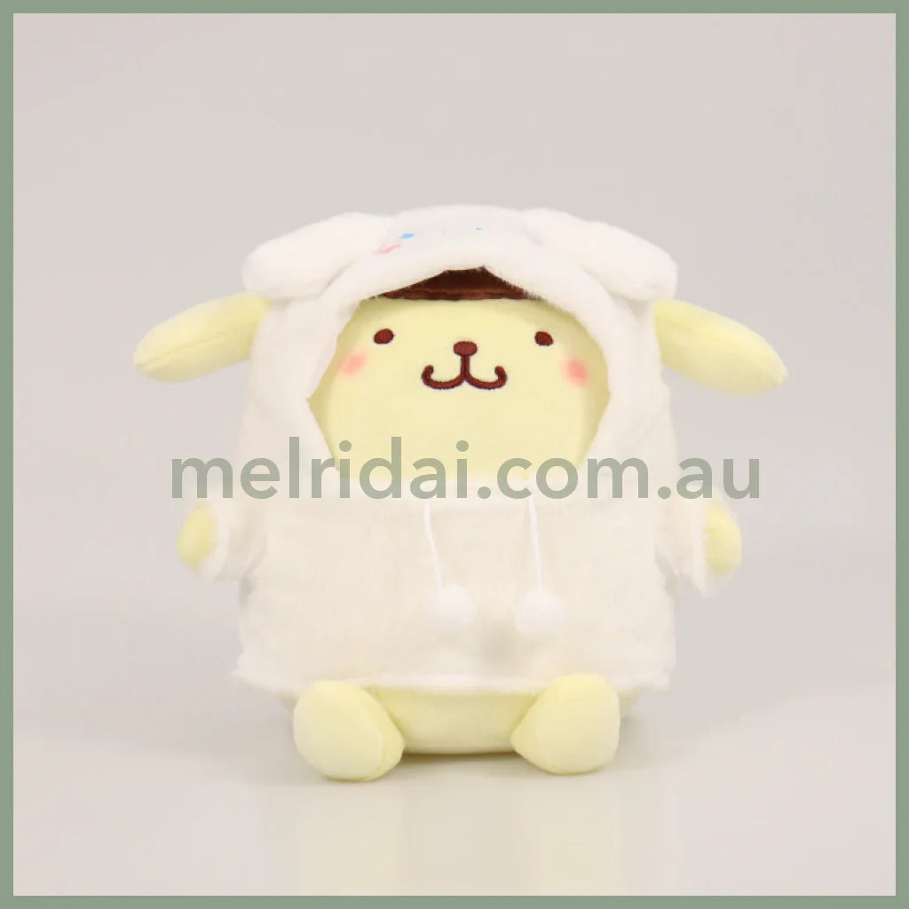 Sanrio | Plush Doll (Friend’s Hoodie) Approx.20Cm 日本三丽鸥 毛绒公仔/玩偶 (卫衣帽衫系列) 布丁狗Pom Pom Purin