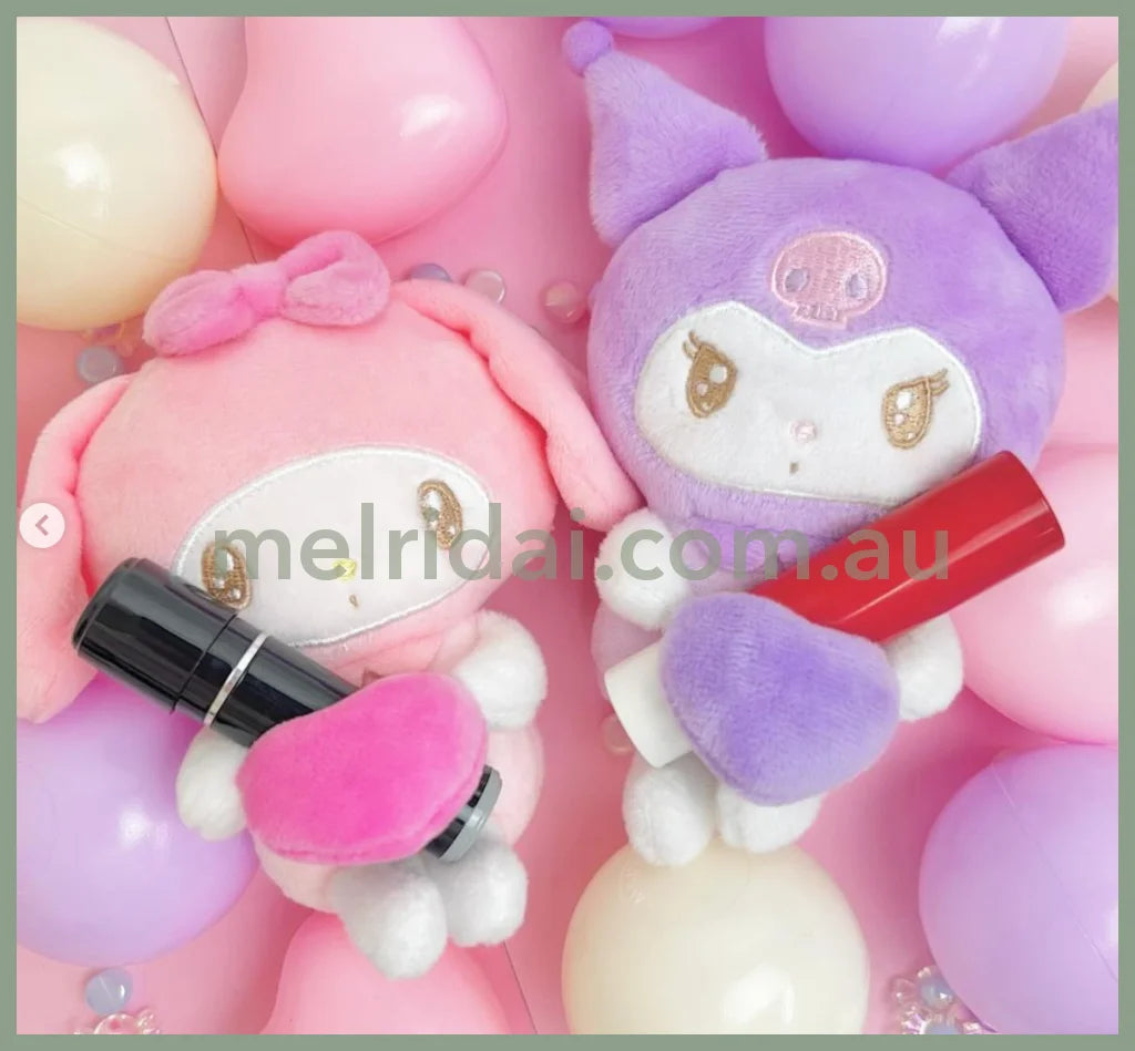 Sanrio | Plush Doll Holder With Heart 9Cm Approx. 日本三丽鸥 毛绒玩偶/背后有扣带 可作包挂装饰/笔架等