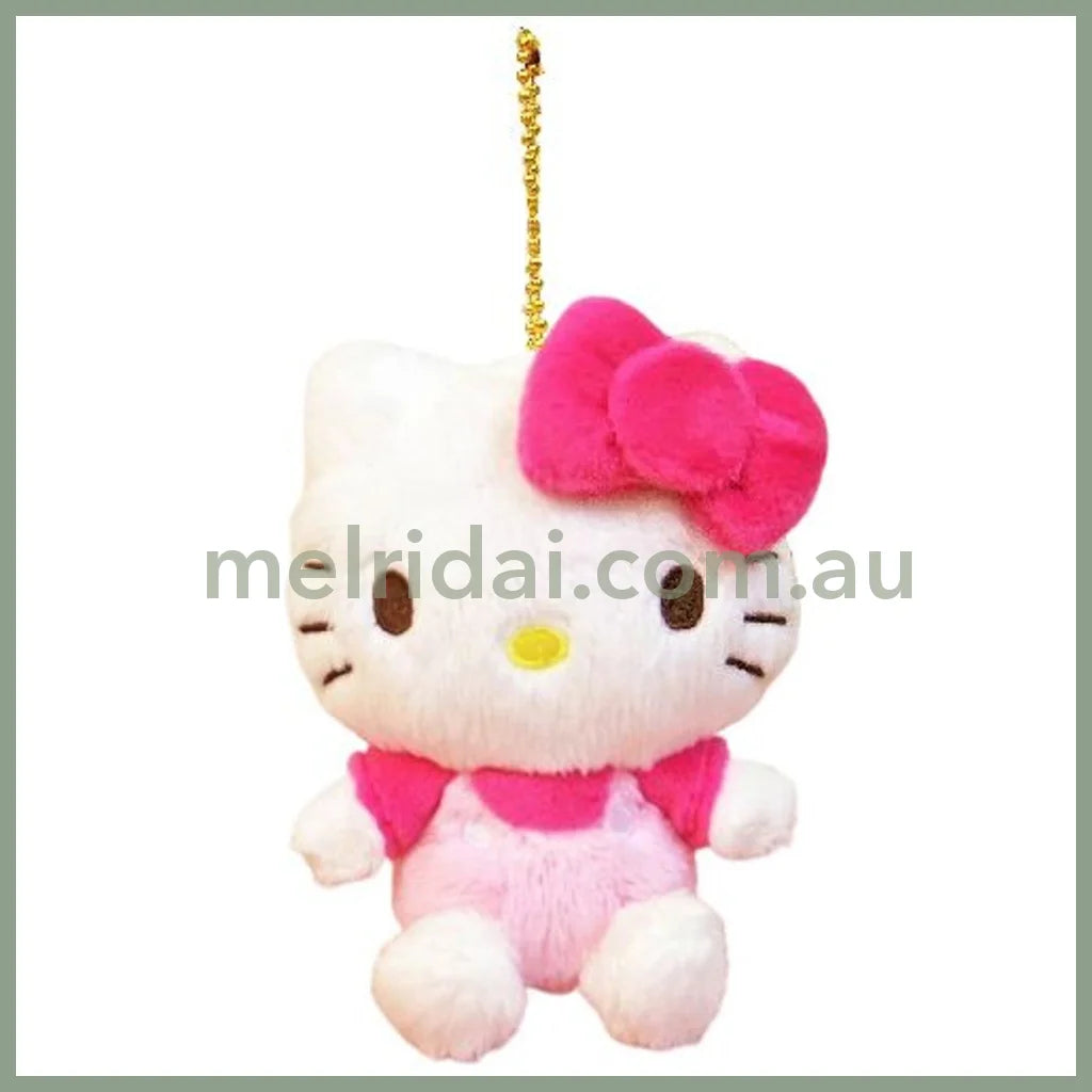 Sanrio | Plush Doll Howa Mascot Hello Kitty 9×6×10.5Cm 日本三丽鸥 凯蒂猫 基础款毛绒玩偶挂件/包挂/钥匙链