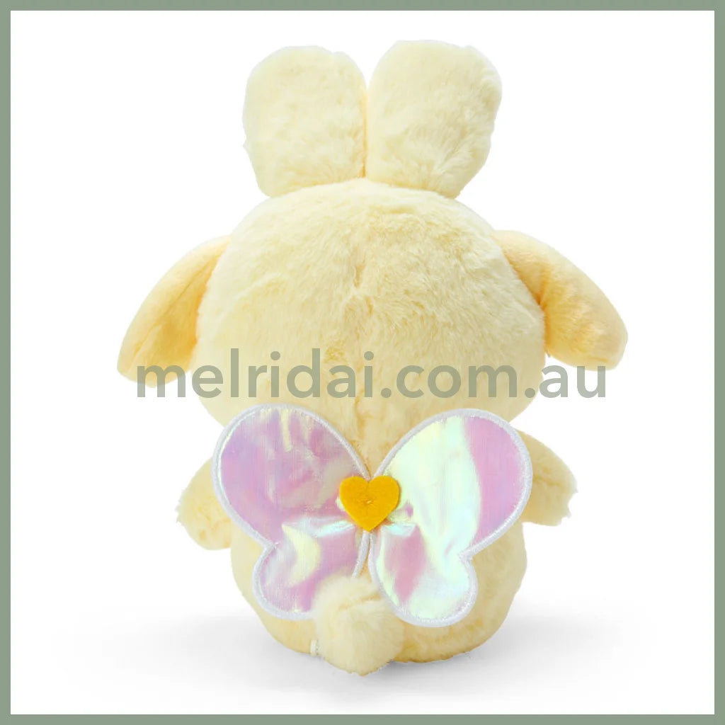 Sanrio | Plush Doll (Rabbit Costume) W21×D14×H29Cm 日本三丽鸥 毛绒玩偶/公仔 背后有翅膀（小兔子装扮）