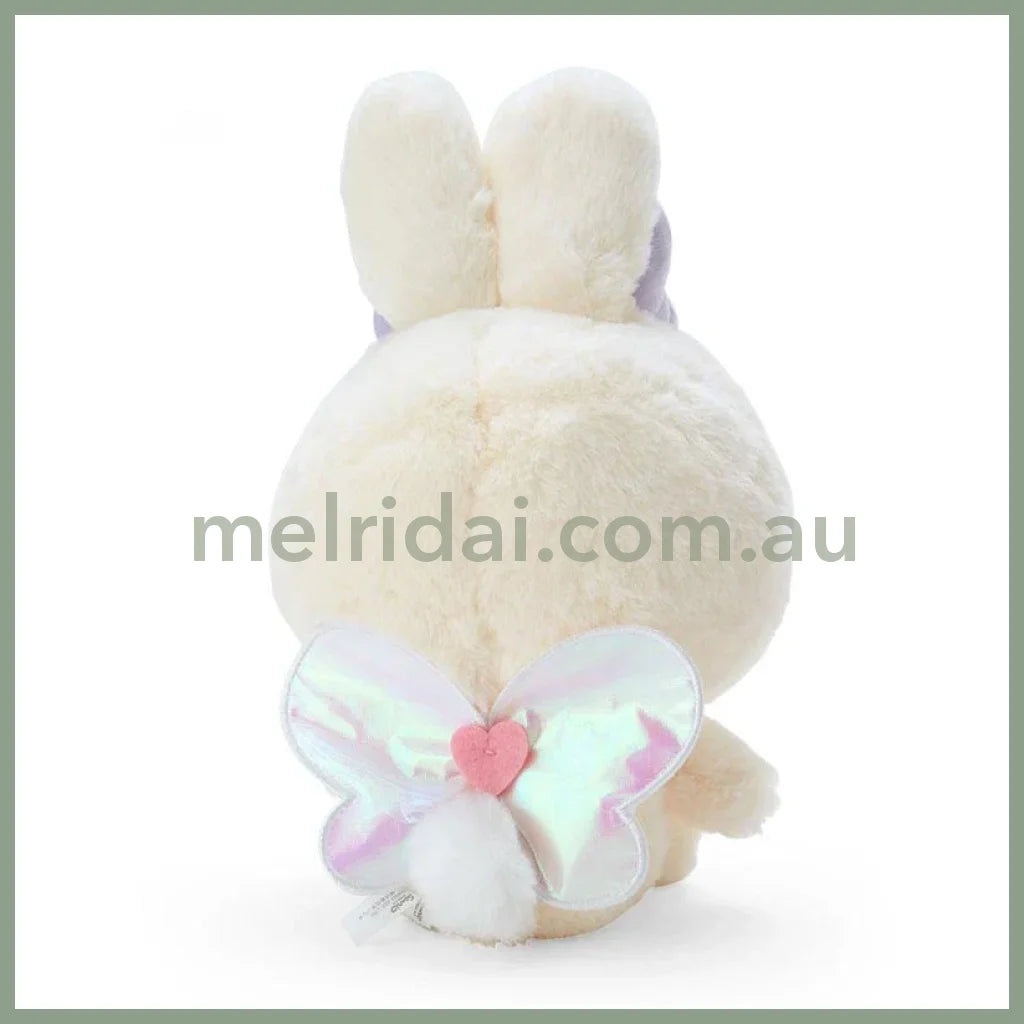 Sanrio | Plush Doll (Rabbit Costume) W21×D14×H29Cm 日本三丽鸥 毛绒玩偶/公仔 背后有翅膀（小兔子装扮） 凯蒂猫Hello Kitty