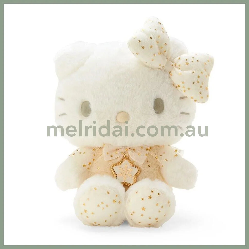 Sanrio | Plush Doll Stuffed Toy 19 X 12 20 Cm (White Design Series) / () Hello Kitty