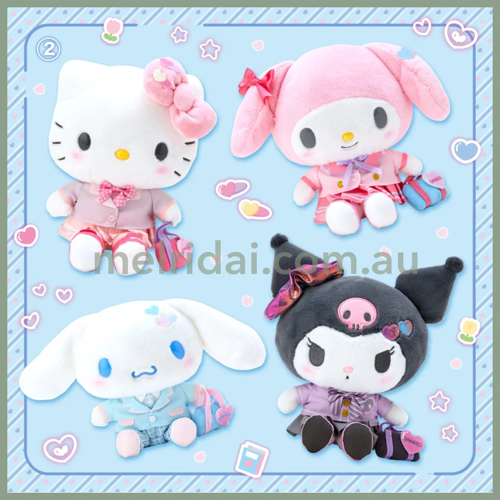 Sanrio | Plush Doll Toy Approx. 24Cm (Happy School Days) 日本三丽鸥 毛绒玩偶/公仔（闪闪高校/平成高校辣妹）