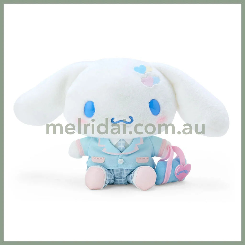 Sanrio | Plush Doll Toy Approx. 24Cm (Happy School Days) 日本三丽鸥 毛绒玩偶/公仔（闪闪高校/平成高校辣妹） 玉桂狗Cinnamoroll