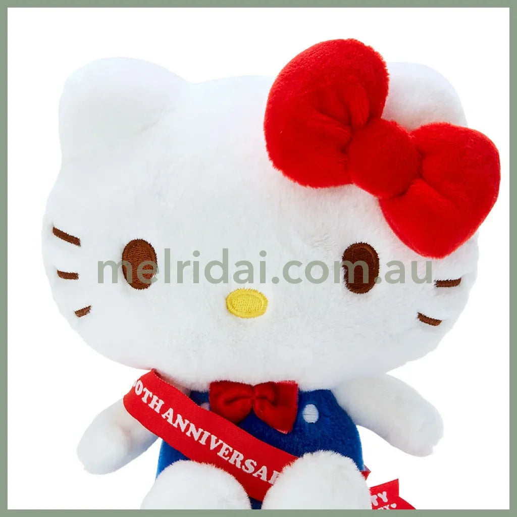 Sanrio | Plush Dolls Stuffed Toy Hello Kitty 50Th Anniversary 16 X 10 18.5 Cm / 50